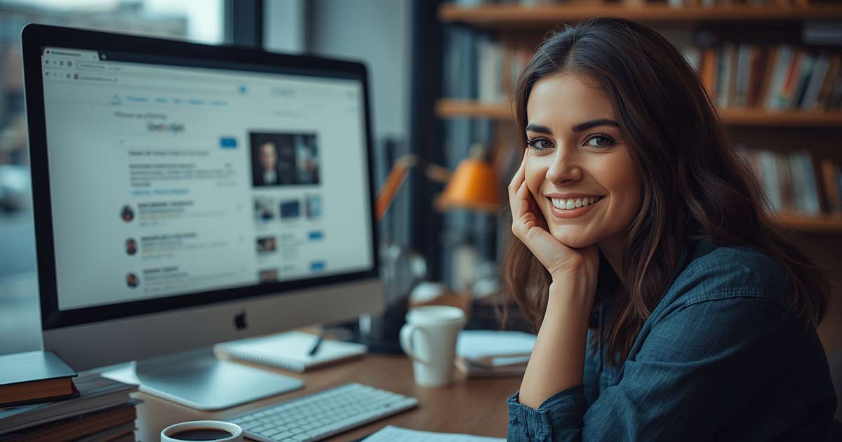 seo professional at work