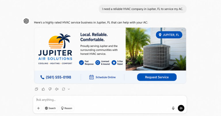 Exploring an Ad-Driven Future in ChatGPT For Jupiter Businesses